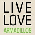 thumbnail image 2 of CafePress - Live Love Armadillos Tote Bag - Unisex Canvas Tote Bag, Beige, 1-Piece, 2 of 7