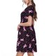 thumbnail image 2 of Easygdp Breast Cancer Awareness3 para Vestido Transpirable de Mujer, Vestido Suelto de Manga Corta con Pliegues y Bolsillos para el Verano, 2 of 6