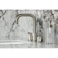 thumbnail image 2 of Kingston Brass FSC8938KNL Convergent Two-Handle 3-Hole Deck Mount Widespread Bathroom Faucet with Knurled Handle and Brass Pop-Up in Brushed Nickel, 2 of 8