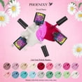 thumbnail image 2 of Kit de esmaltes de uñas en gel PHOENIXY con luz UV, 36 colores, 8 ml, 2 of 7