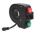 thumbnail image 1 of Scooter Horn Switch Plastic Material 5pin Waterproof Connector 3 in 1 Replaceable Button Switch for KUGOO M4 for M4 PRO, 1 of 4
