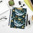thumbnail image 7 of FMSHPON Funny Shark Fish Clipboard Hardboard Wood Nursing Clip Board and Pull for Standard A4 Letter 13x9 inches, 7 of 7