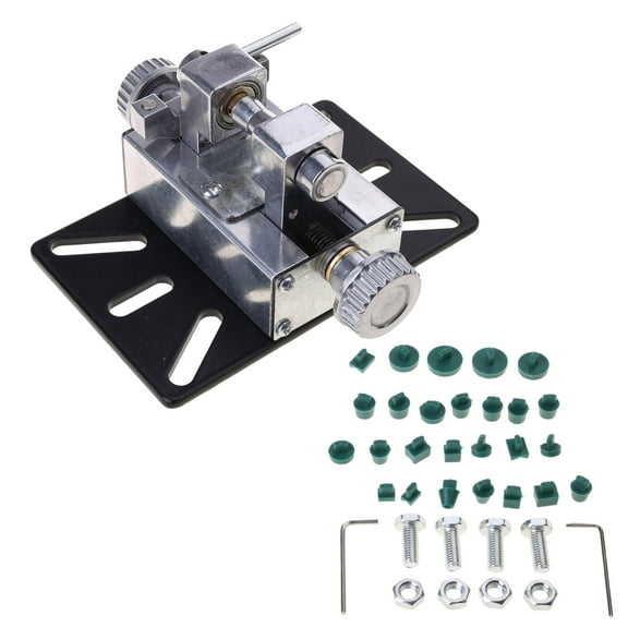Aluminum Alloy Jewelry Hole Driller Tool Pearls Stone Drilling Machine Bead Punching Holder Metal Plastic Drill