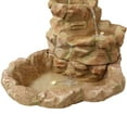 thumbnail image 6 of Sunnydaze Stone Springs Polyresin Outdoor Water Fountain with Lights, 6 of 6