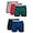 5 Pack - Dyed Assorted, variant on Men Boxer Briefs, Cool Dri Moisture-Wicking Underwear, 5 Pack - Multicolor, 3X-Large