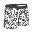 thumbnail image 2 of KLL Hand Drawn Snake Men's Cotton Boxer Briefs Underwear-X-Large, 2 of 8