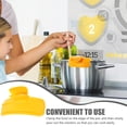 thumbnail image 3 of COMPUKAS Embudo Antigoteo De Silicona Amarillo Para Líquidos Con Flexible Y Superficie Lisa Segura, 3 of 8