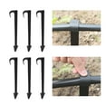 thumbnail image 2 of LABSERRON 32Pcs Black Plastic Drip Irrigation Accessory Irrigation Pipeline for Garden 0.8X4.3In, 2 of 8