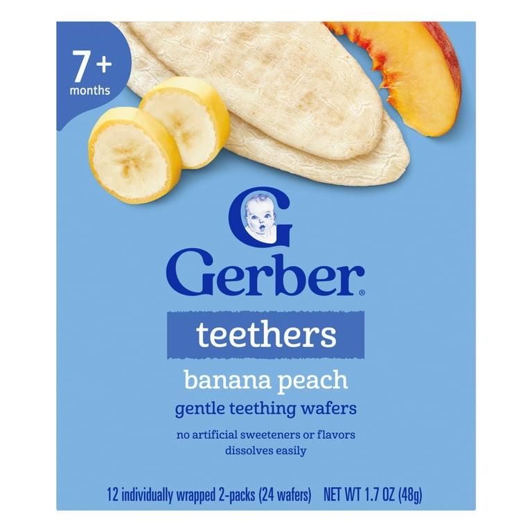 Gerber Stage Baby Food, Banana Peach, oz Box (12 Pack