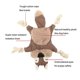 thumbnail image 4 of Stuffless Dog Toys for Puppy, Crinkle Squeaky Dog Chew Toys Squirrel Plush Dog Toy with Rope Knots f, 4 of 5