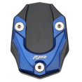 thumbnail image 1 of Motorcycle Side Stand Extension Plate for FJR1300 2001-2019, Kickstand Support Pad with Non-Slip Base (Blue), 1 of 5