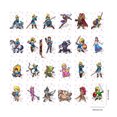 thumbnail image 3 of 24 Uds. Tarjeta Legend of Zelda colección de tarjetas Amiibo resistente al agua para niños y niñas Ehuebsd libre de BPA, 3 of 3