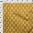 thumbnail image 3 of oneOone Georgette Viscose Yellow Fabric Block Sewing Material Print Fabric By The Yard 42 Inch Wide-CT, 3 of 6