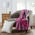 thumbnail image 5 of Disney Minnie Mouse Throw Blanket, So Many Bows, 45x60, Multicolor, 100% Polyester, 1 Each, 5 of 5