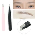 thumbnail image 2 of Pinzas para cejas NikouMX 2 Unids/set Pinzas para Depilación Facial de cejas de acero inoxidable, 2 of 8