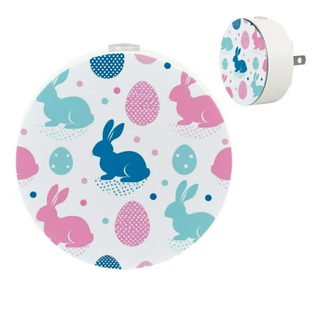 

YZUOUZY Lamp for Bedroom Bedside Lamp Bedside Lamps Set of 2 Easter Abstract Easter Bunnies Eggs