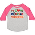thumbnail image 3 of Inktastic I Love Trucks Boys or Girls Toddler T-Shirt, 3 of 5