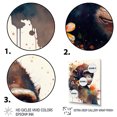 thumbnail image 3 of Designart Cute Monkey Floral Art I Canvas Wall Art, 3 of 5
