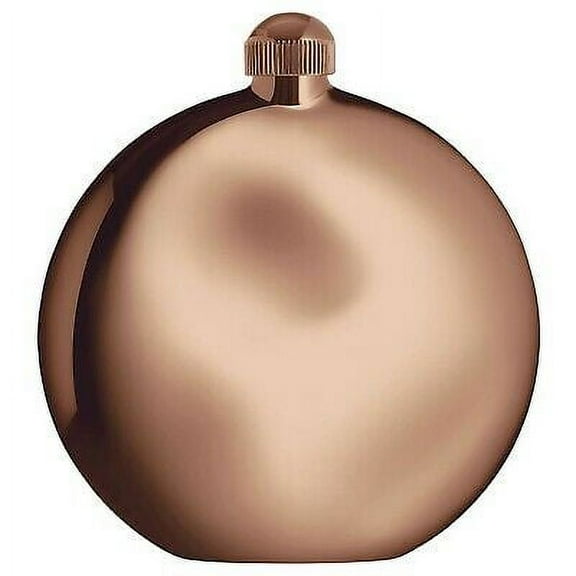 Alessi "Shot" Golden Pink Stainless Steel Hip Flask with Funnel