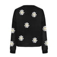 thumbnail image 5 of Puntoco Chaqueta Informal Con Botones Y Estampado De Moda Para Mujer, 5 of 5