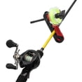 thumbnail image 4 of Bobinadora de línea de caña de pescar portátil, máquina de bobinado de línea de pesca (rojo y negro), 4 of 5