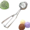 thumbnail image 2 of Cuchara Para Helado De Acero Inoxidable De Primera Calidad, Cuchara Para Helado De Metal Resistente, Perfecta Para Frutas Congeladas Y Helado, 2 of 5