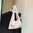 thumbnail image 2 of Bolso Hobo Hombro para Mujer Nailon Con Flores Las Axilas Compras, 2 of 9