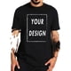 thumbnail image 2 of Camiseta con logotipo personalizado para hombre y mujer, 100% algodón, texto personalizable, impresión, diseño Original, regalo, talla europea, 2 of 5
