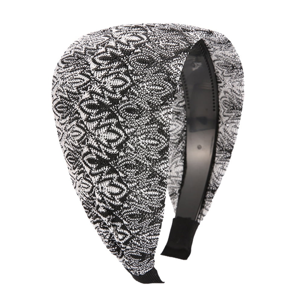 Printed Headband For Women Floral Wide Hard Headband Cover White Hair Accessory Womens Headbands Hair Band Wide Headbands For Women Soft Cloth Head Band Non Slip Boho Headbands For Black White Printed Headband For Women Floral Wide Hard Headband Cover White Hair Accessory Womens Headbands Hair Band Wide Headbands For Women Soft Cloth Head Band Non Slip Boho Headbands For Black White