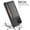 Black BK, variant on Gecau For iPhone12 Pro Max Leather Wallet Card Shockproof Car Phone Case Cover Upgraded Blue Home Gadgets