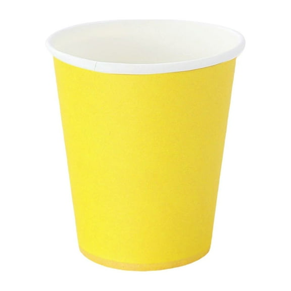 10PCS White Disposable Paper Cups Colorful Children's Kindergarten DIY Paper Cutting Blank Cups