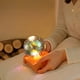thumbnail image 4 of Lámpara de proyector Magic Crystal Ball Night Light con base de madera Lámpara decorativa para regalos y decoración, regalo para amigos y familiares, 4 of 5