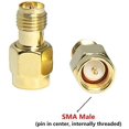 thumbnail image 4 of SMA WiFi Adapter, 10-Pack SMA Male to RP-SMA Female Adapter Connector RFAdapter for LTE Router, WiFi Antennas, FPV, 4 of 5