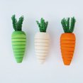 thumbnail image 3 of Parrot Chew Toy Carrot Wooden Bird Cage Toy Parrot Beak Toy for Rabbit Hamster, 3 of 10