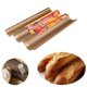 thumbnail image 2 of Bandeja para hornear Baguette antiadherente con 3 ranuras, molde para Pan, Pan francés, herramientas para hornear, marco de Baguette, herramientas para hornear, 2 of 8