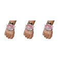 thumbnail image 4 of Yuarrent Ramillete de muñeca ligero con forma de rosa, accesorio elegante y femenino, elástica cómoda N9 champagne Type1 NO1, 4 of 6