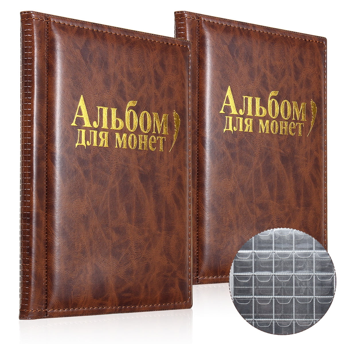 10 Page Lightweight Coin Album Book for Money/ Penny/ Coins /Caps