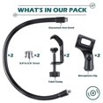 thumbnail image 3 of 2 Pcs Microphone Adjustable Stand Flexible Gooseneck Desktop Stands, 3 of 5