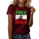 thumbnail image 2 of Tops de Cuello Alto para las Mujeres de la Carta de la Moda Impresa Blusas de Manga Corta, Camisas Casuales Suaves con Cuello Triple 弹性 Ajuste, Camiseta de Suéter de Uso Diario, 2 of 5