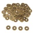 thumbnail image 3 of 100 piezas de monedas chinas de , monedas Feng Shui I-ching, 5 monedas de tiempo de dinastía china mezcladas para y la Cobre Jiaqing Baoblaze monedas chinas de buena suerte, 3 of 8