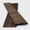 Brown, variant on 10-Pack Solid Pine Wall Planks, .25" x 4.75" Barn Finish Rustic Real Wall Panels for DIY Accent Walls & Ceilings, Brown, Covers 15.4 Sq. Ft.