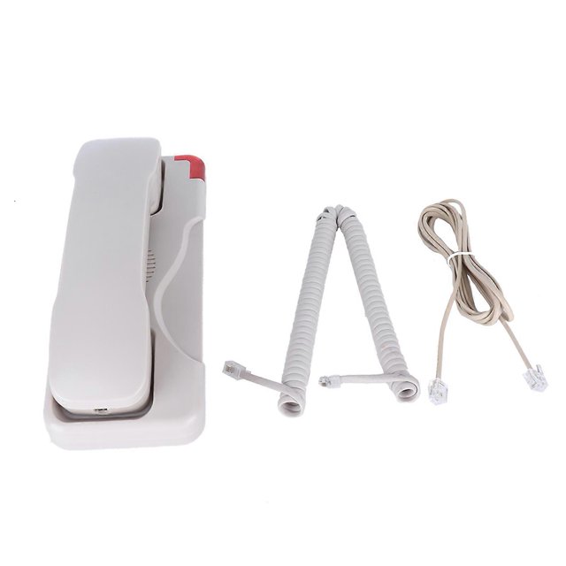 CT-TW170 Wall Phone with Digital Memory Buttons Phones Landline Phone for Wall and Desk