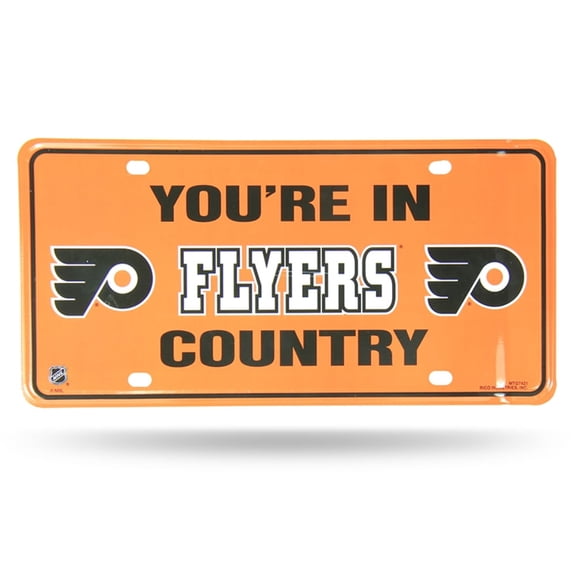 Philadelphia You're in Flyers Country Auto License Plate