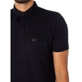 thumbnail image 4 of Gabicci Ladro Chest Pocket Polo Shirt, Blue, 4 of 5
