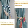 thumbnail image 5 of 100PCS 16mm Colorful Round Wooden Beads for Craft, Mixed Colors Natual Painted Wood Spacer Loose Beads for Home Party Festival Decoration, 5 of 7