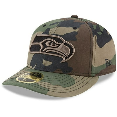 Buy Seattle Seahawks Woodland Camo Fitted Hat at Ubuy Kuwait