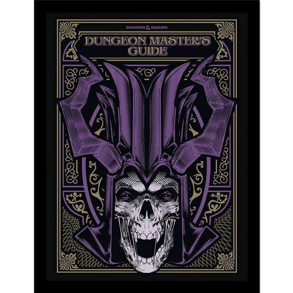 Dungeons & Dragons Dungeon Masters Guide Framed Poster