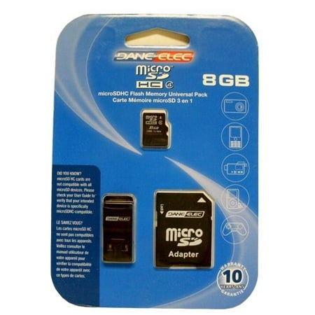Dane-Elec Micro SD Cards UPC & Barcode