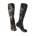 thumbnail image 5 of Lsque Watercolor Snake Skin Printed Crew Socks Men's Women's LightWeight Thin Casual Calf Socks ,Knee High Socks,Cotton Socks, 5 of 9