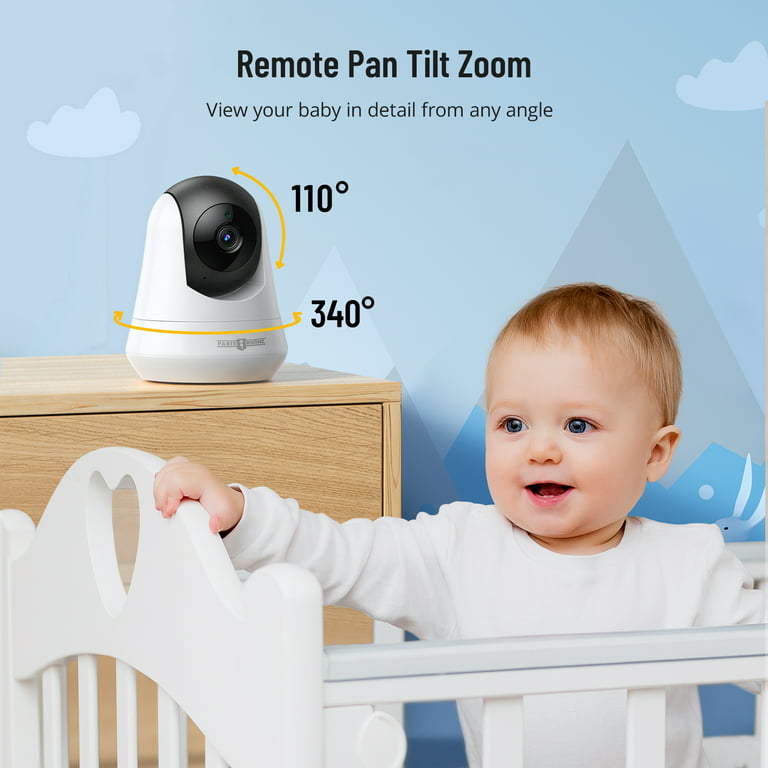 Baby Monitor Babyphone Video Baby Camera Bebe Nanny HD 5 Inch LCD Two Way  Talk PTZ Lullabies for New Born Smart Baby Monitor